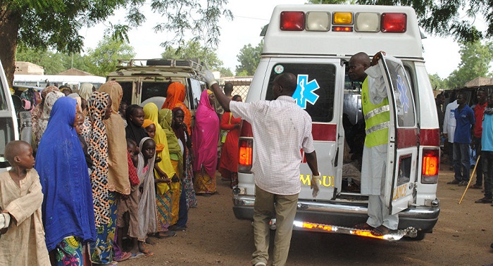 At least 11 children killed, 17 injured as bus drives into procession in Nigeria 